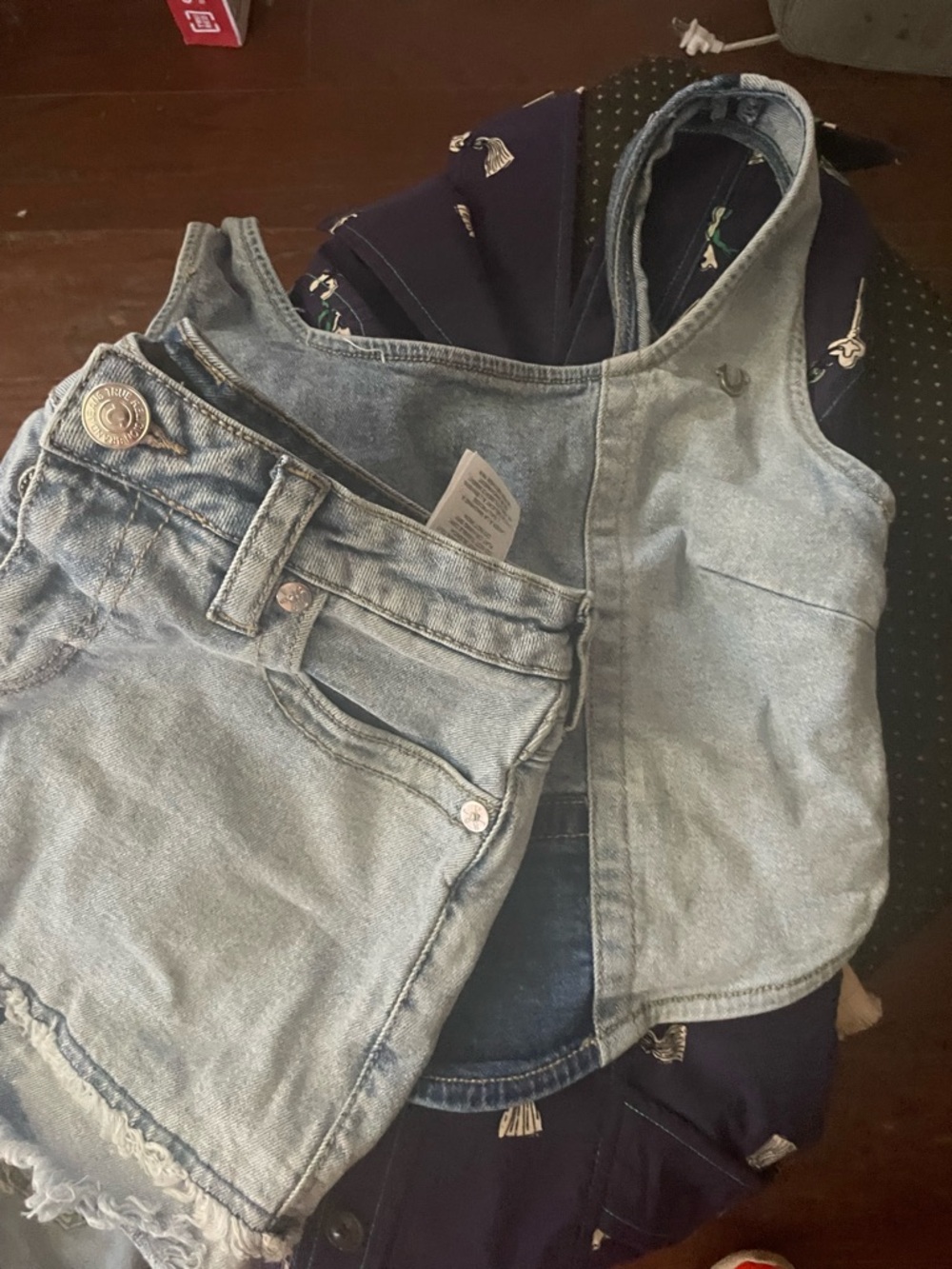 True religion halter top and mini